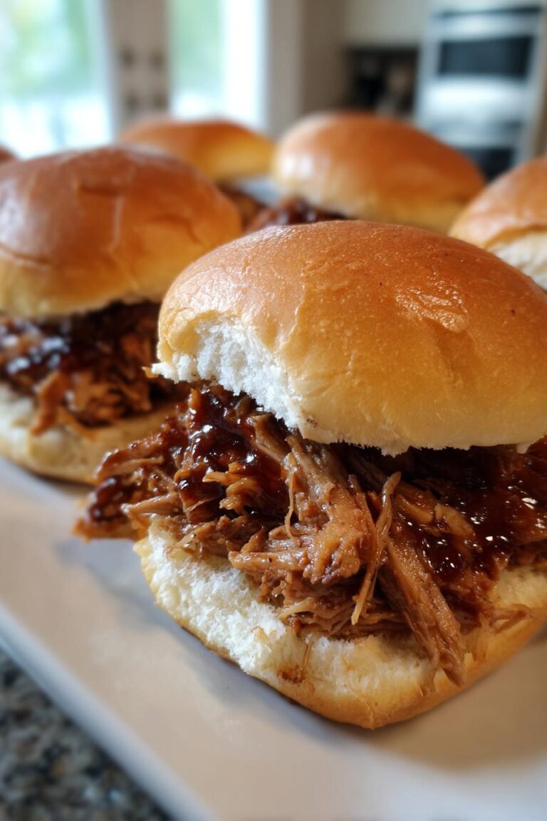 BBQ Pulled Pork Sliders Lunch Box