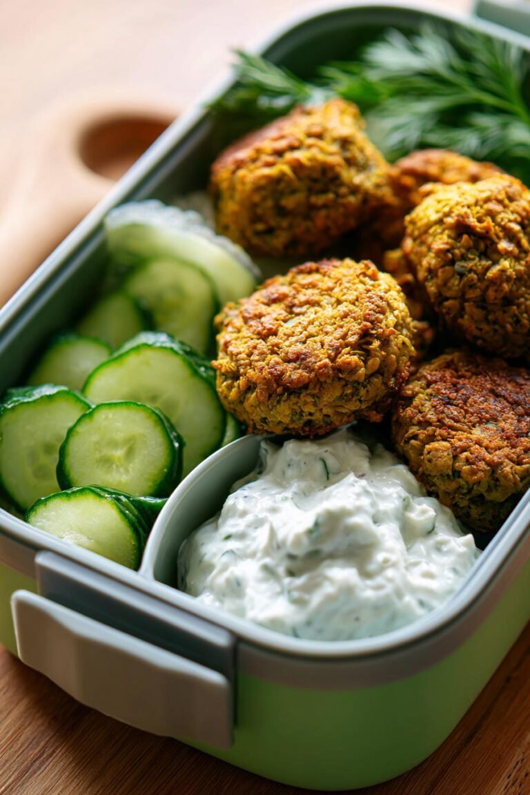 Falafel & Tzatziki Bento Box