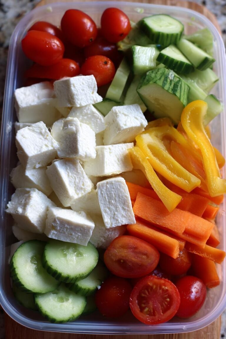 Mozzarella & Veggie Snack Box