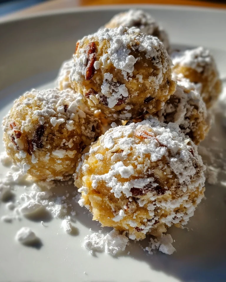 No-bake pecan pie balls recipe