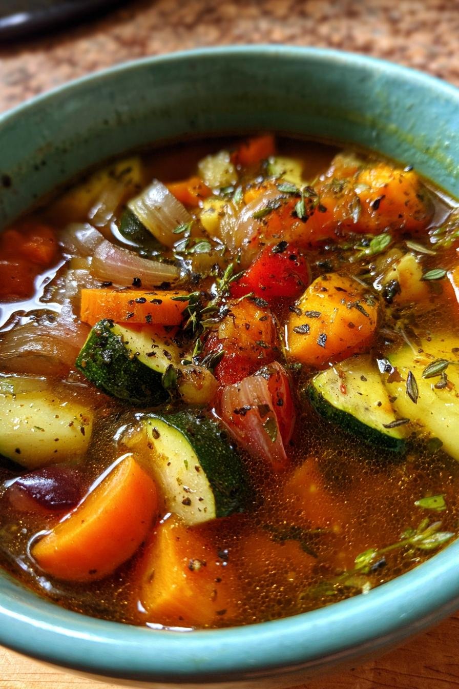 roasted vegetable soup