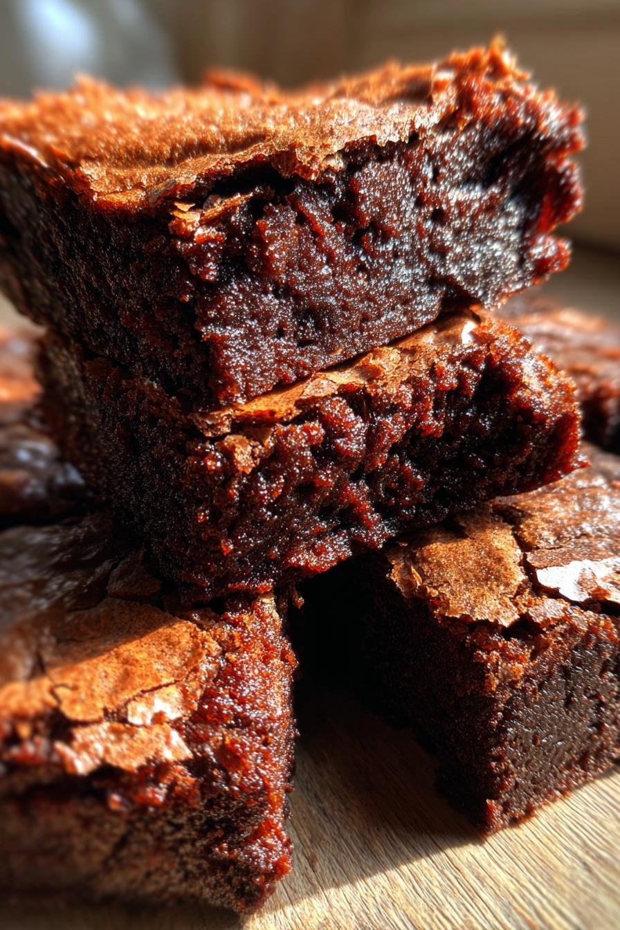 Bat wing brownies