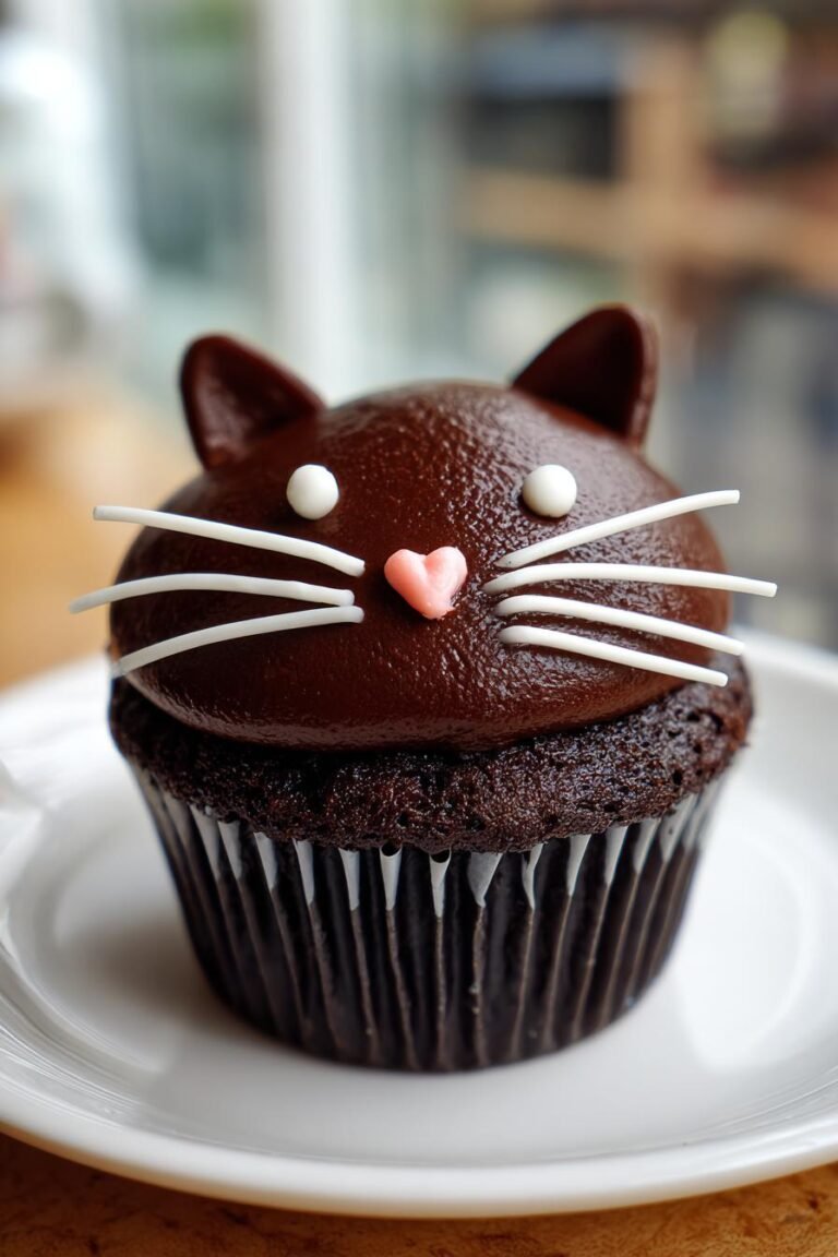 Black cat cupcakes