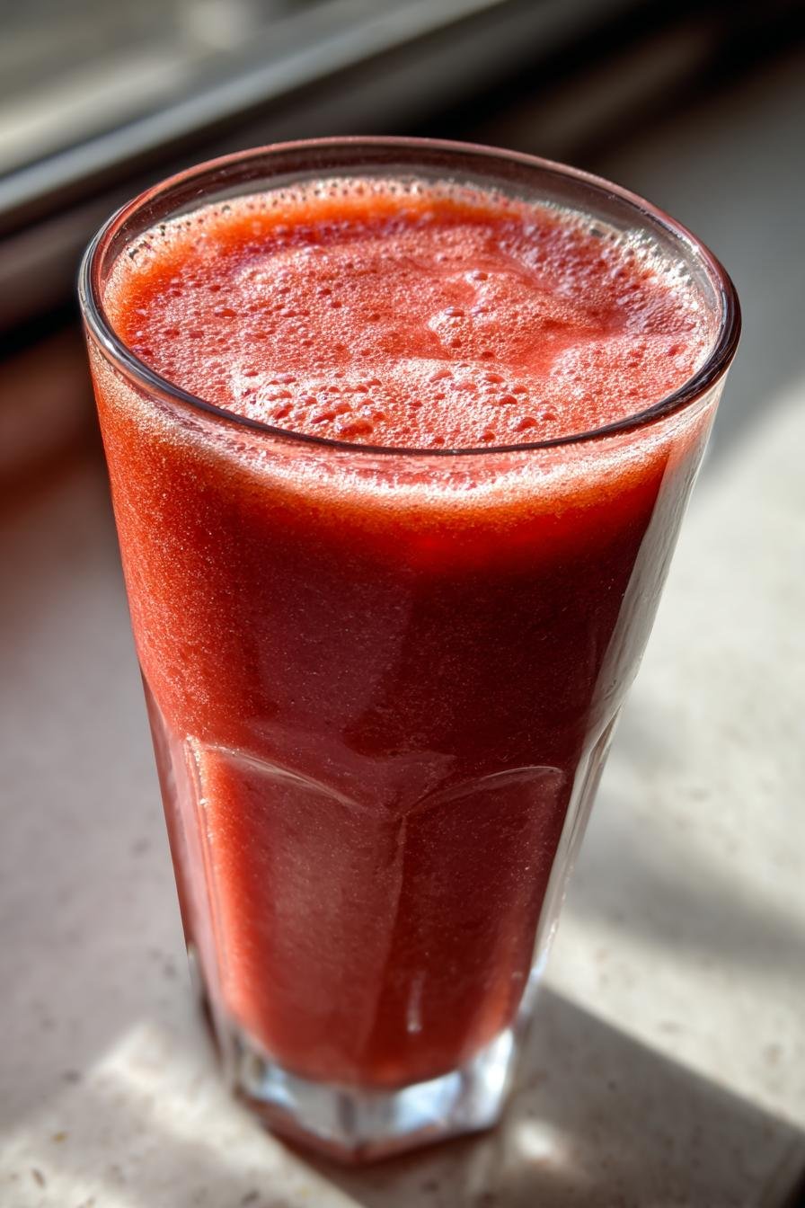 Bloody orange sunrise