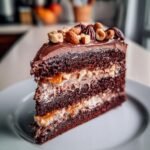 Chocolate Hazelnut Cream Cake