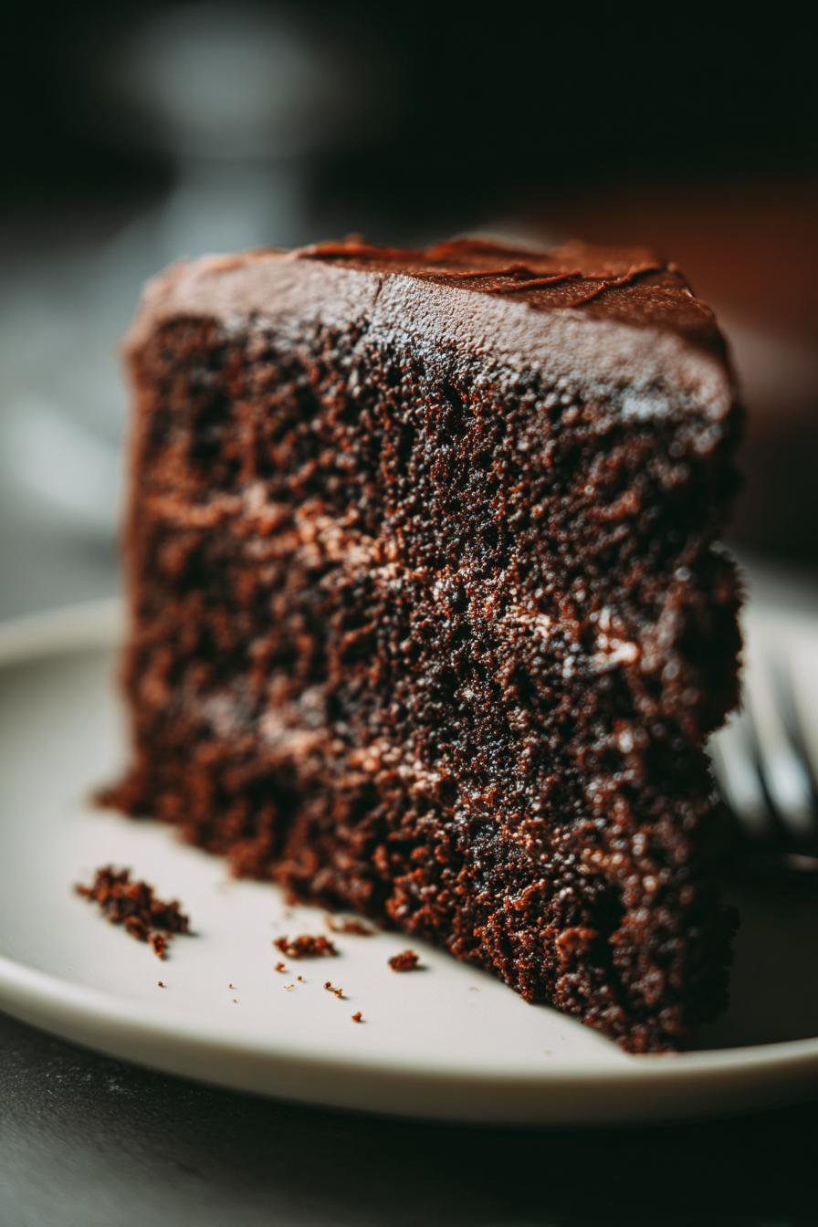 Chocolate coffin cake