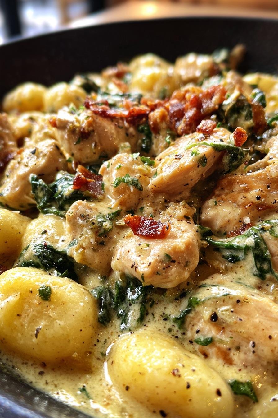 Crack Chicken Gnocchi
