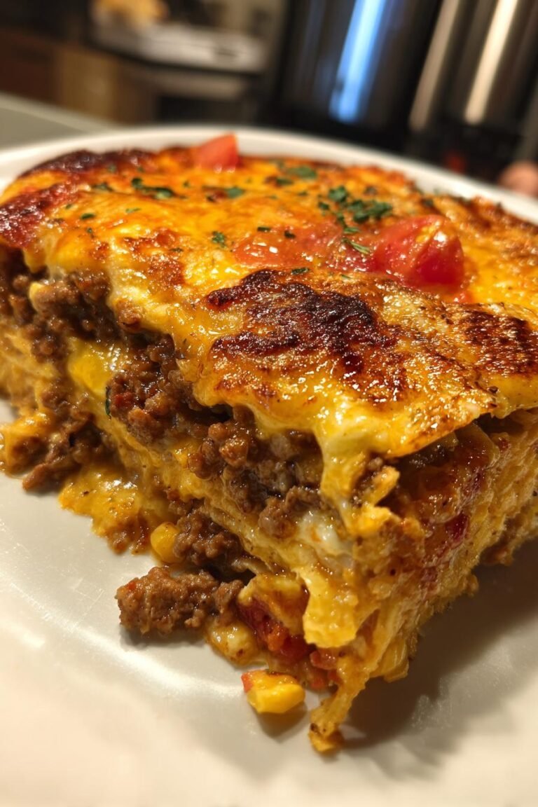 Crunchwrap Casserole