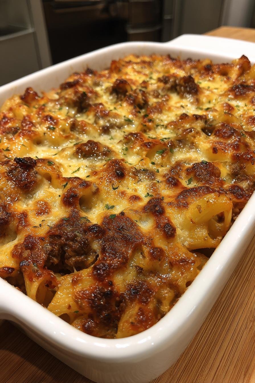 Delicious Angel Beef Casserole