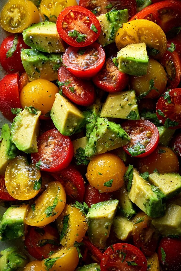 Easy Avocado Tomato Salad