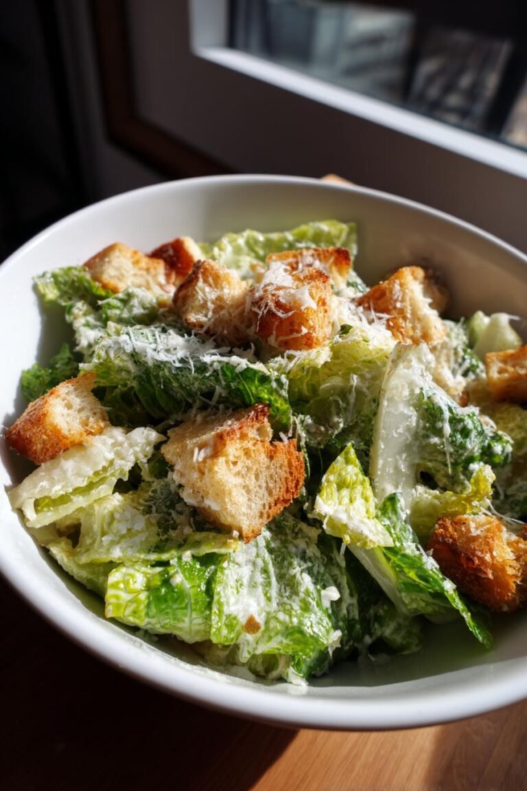 Easy Classic Caesar Salad