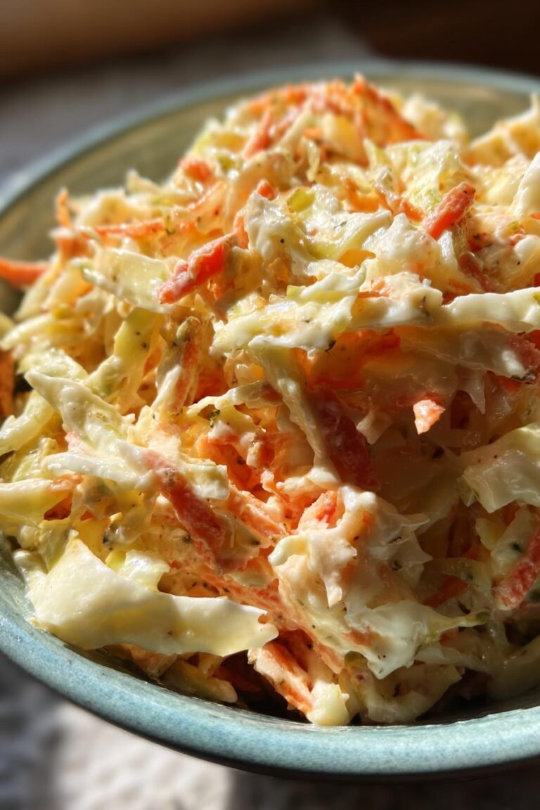 Easy Coleslaw Salad