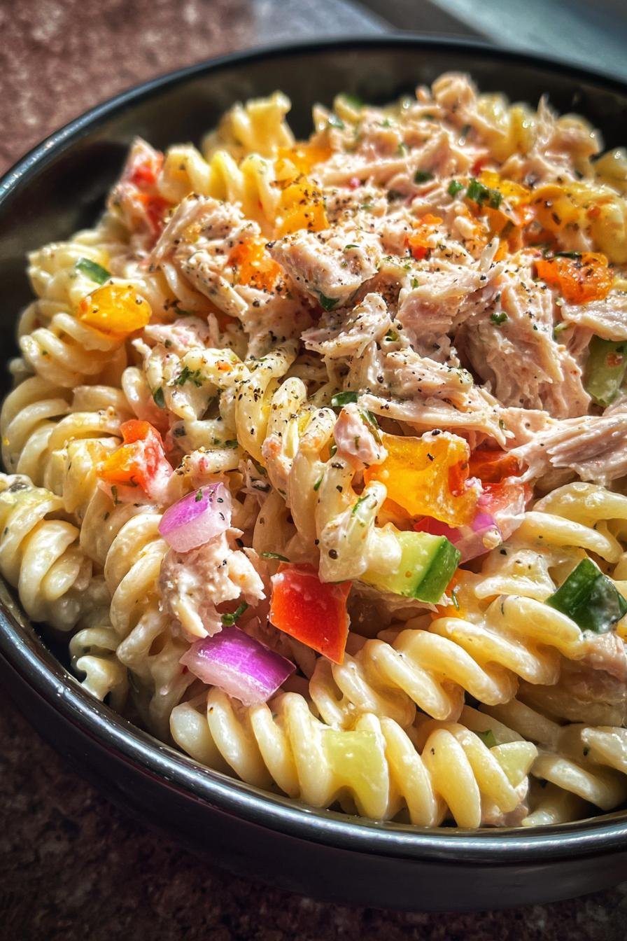 Easy Tuna Pasta Salad