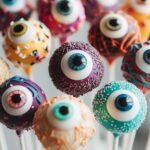 Eyeball cake pops