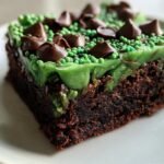 Frankenstein brownies