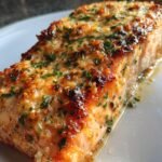 Garlic Butter Parmesan Salmon