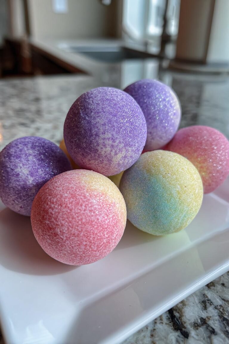 Glow-in-the-dark cake pops