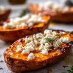 Honey Feta Sweet Potato