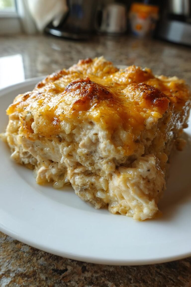 Mamaw’s Chicken and Rice Casserole