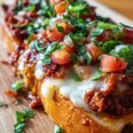 Molletes con Chorizo