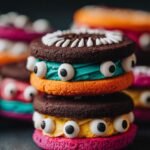 Monster mash cookie sandwiches