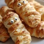 Mummy wrapped biscuits