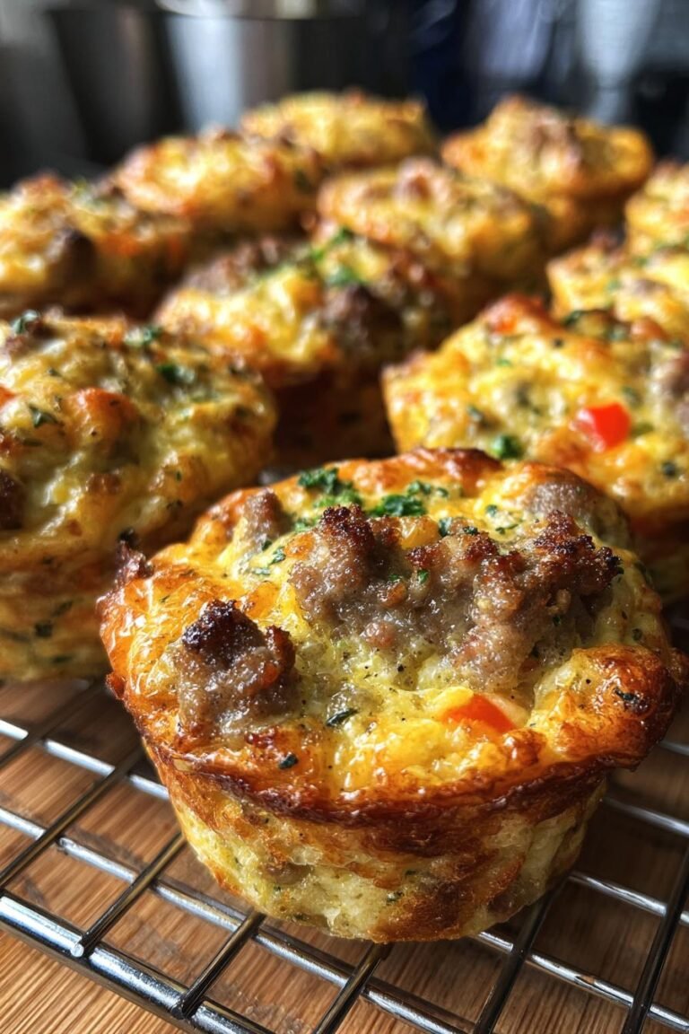 Pancake Sausage Mini Muffins