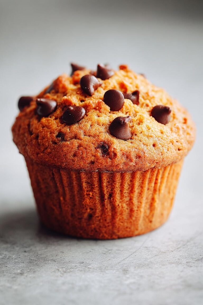 Pumpkin Chocolate Chip Muffins
