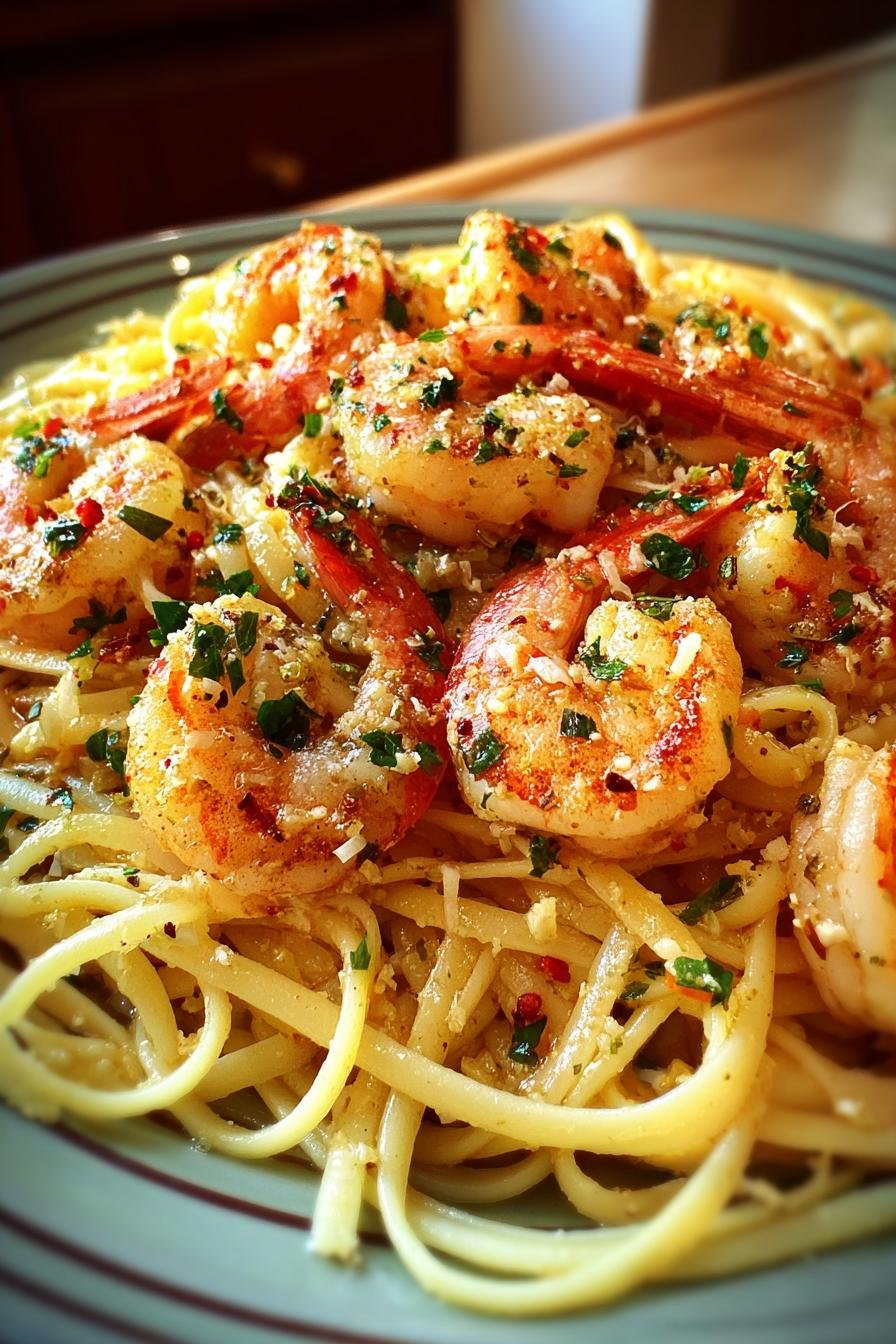 Shrimp Scampi with Pasta
