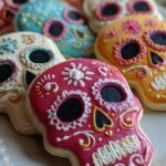 Skull sugar cookies