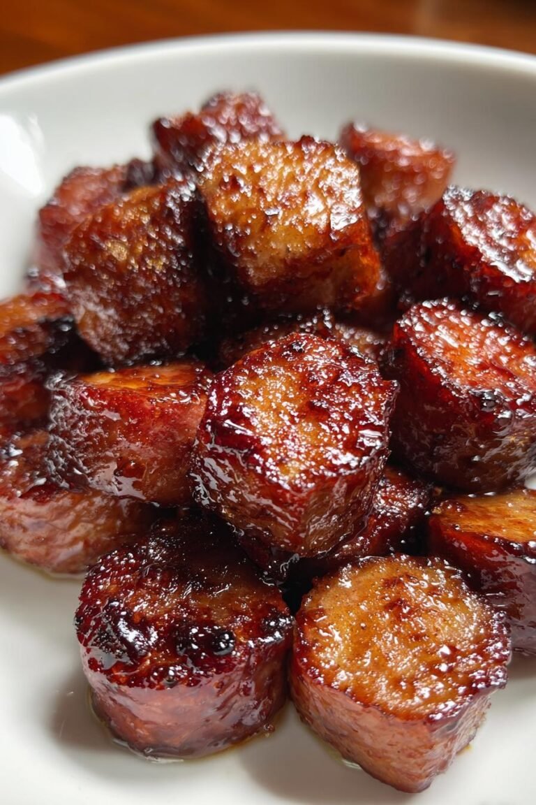 Slow Cooker Candied Kielbasa