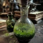 Toxic green potion
