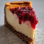 Vampire bite cheesecake