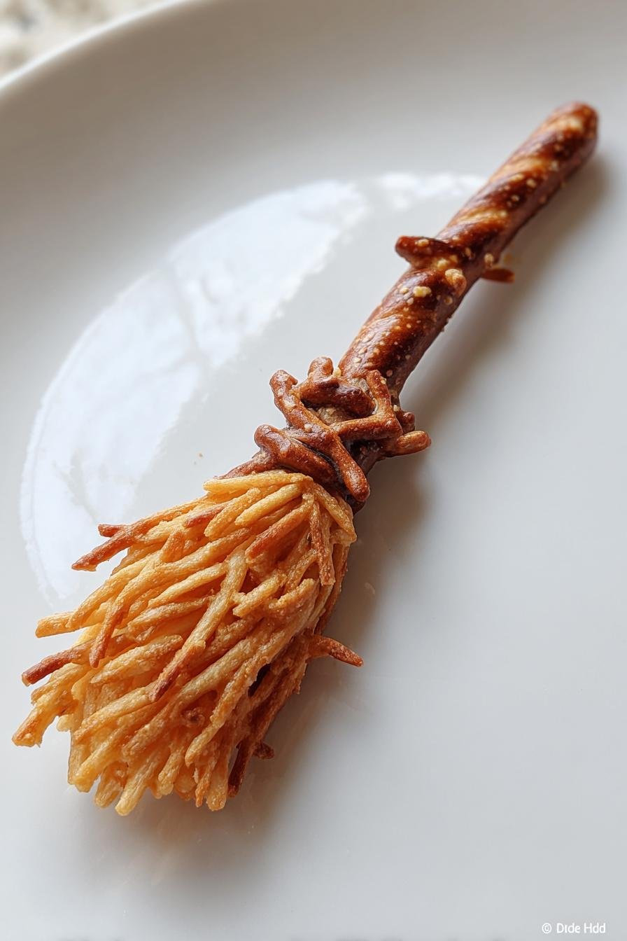 Witches broomstick cookies