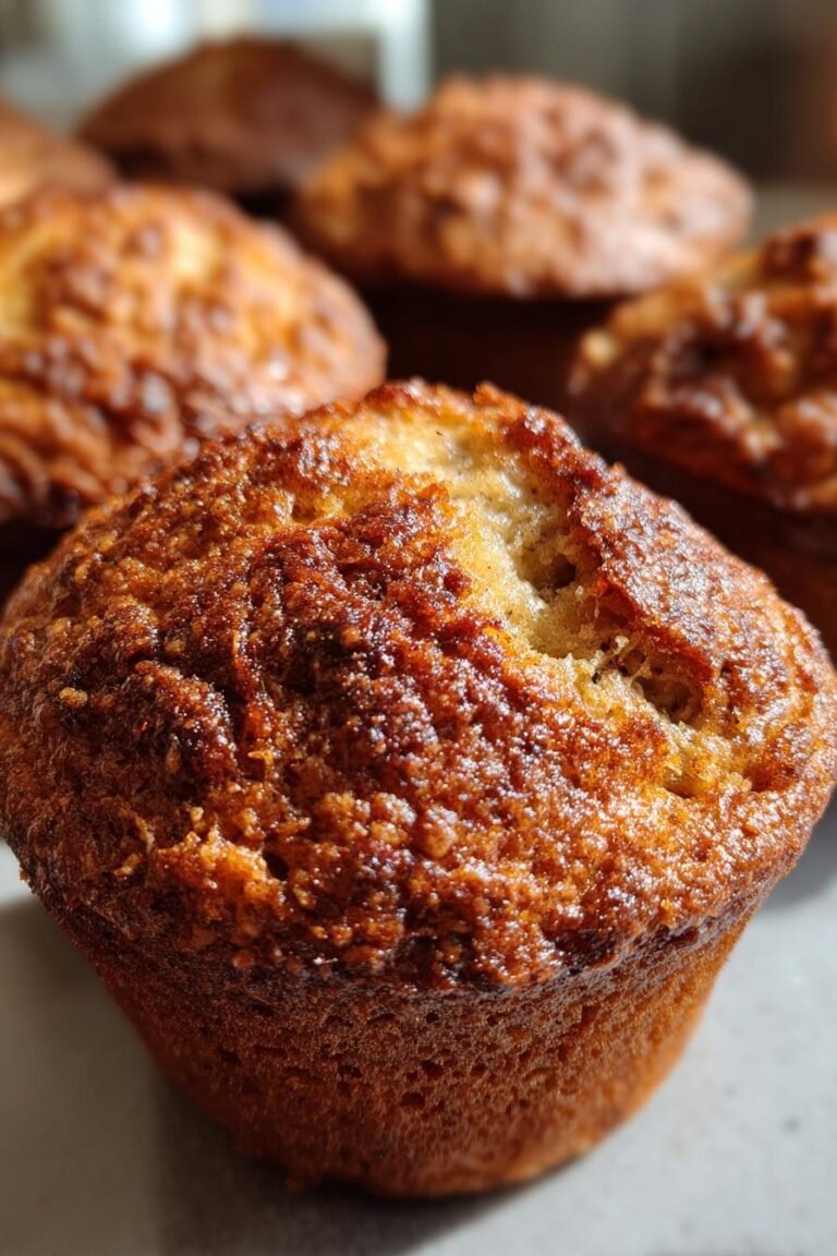 Air Fryer Banana Bread Muffins