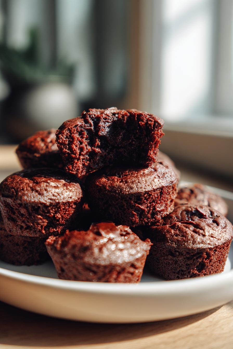 Air Fryer Brownie Bites