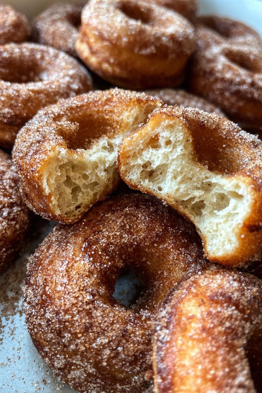 Air Fryer Cinnamon Donuts