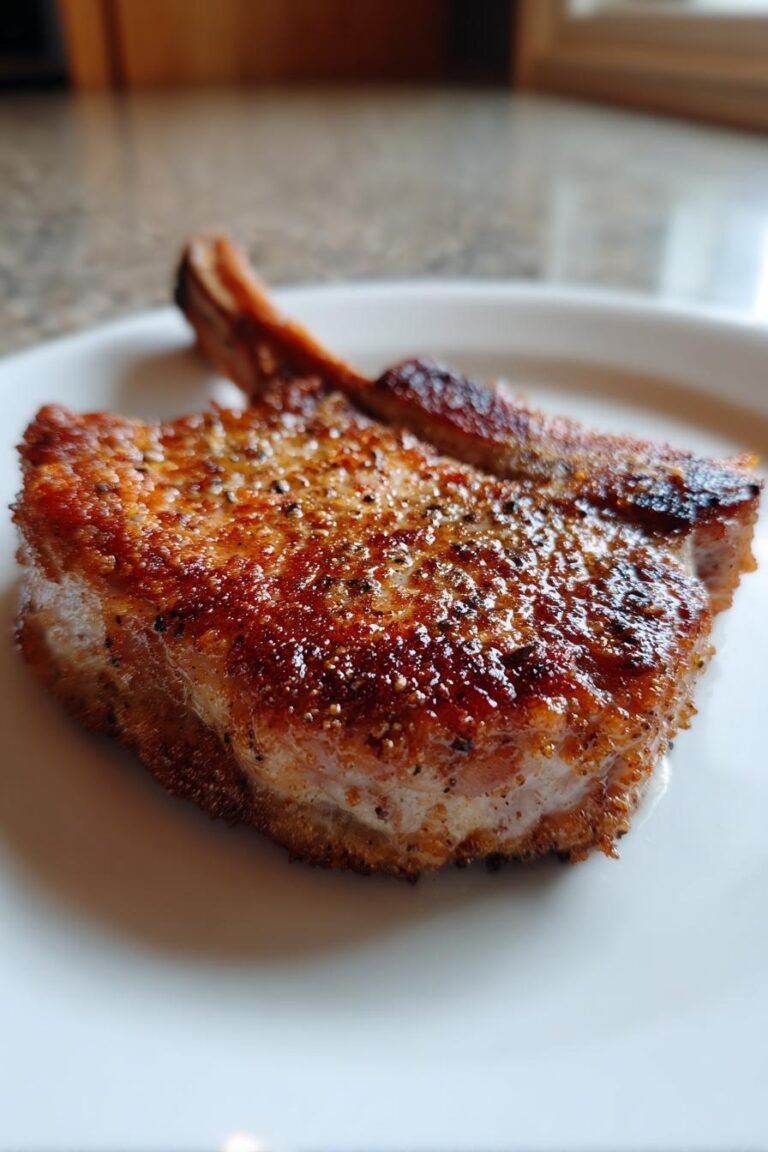 Air Fryer Crispy Pork Chops