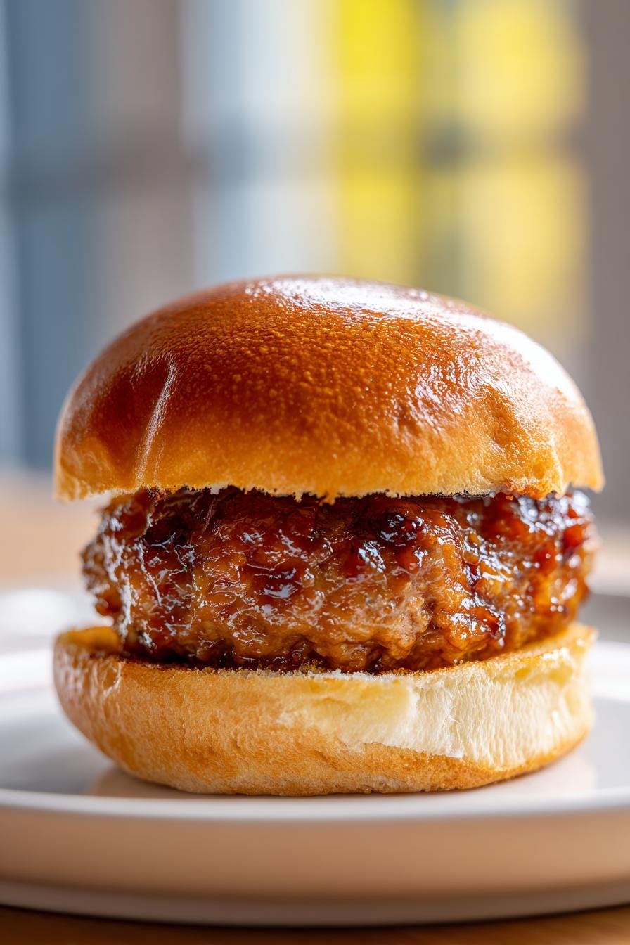 Air Fryer Mini Burgers