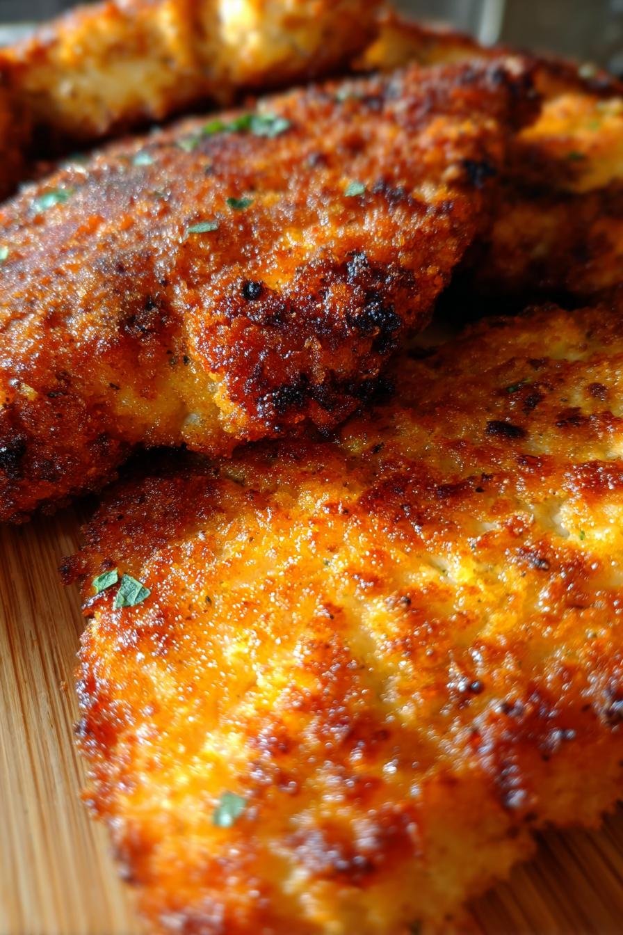 Air Fryer Parmesan Chicken Breast