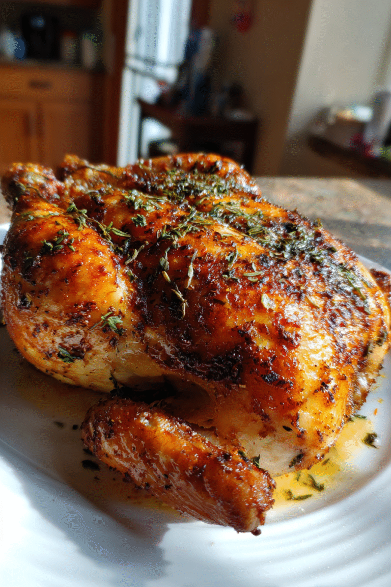 Air Fryer Whole Chicken