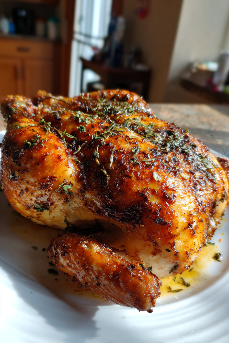 Air Fryer Whole Chicken