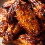 Air fryer maple sriracha wings