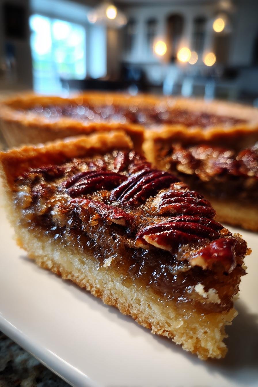 Bourbon Pecan Pie Bars