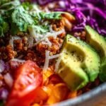 Budget friendly quinoa taco bowls