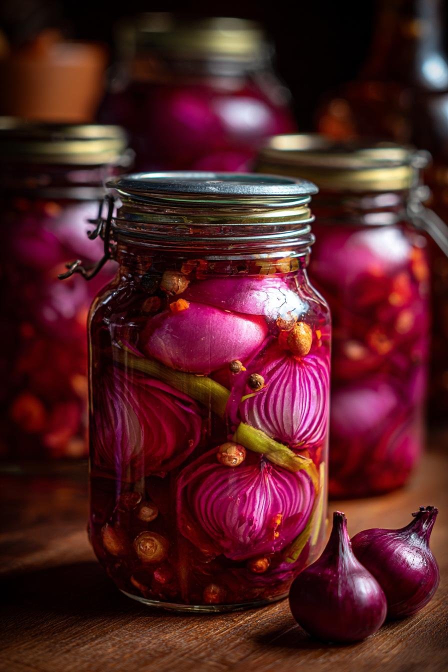 Caribbean Spiced Pickled Onions
