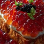 Caviar and Champagne Brunch Toasts