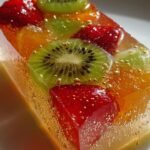 Champagne Infused Fruit Gelee