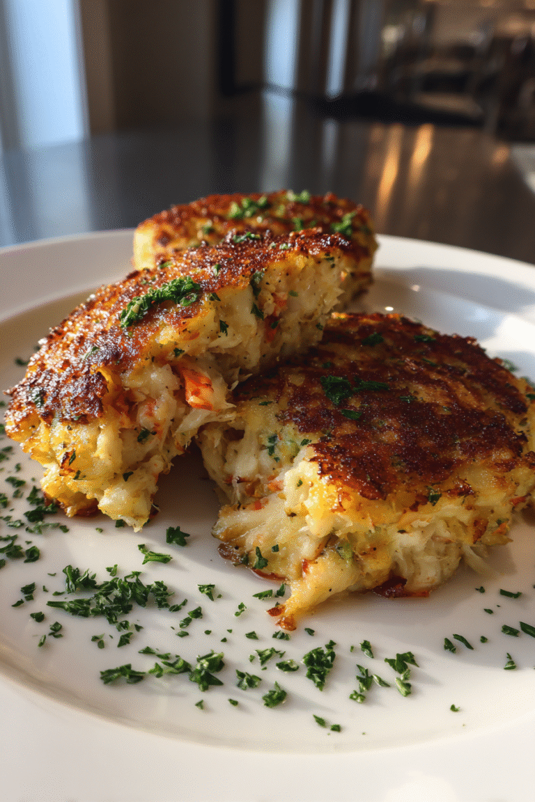 Easy Keto Crab Cakes