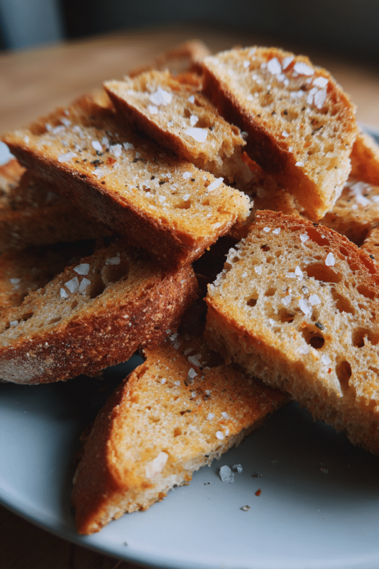 Easy Sourdough Discard Crackers